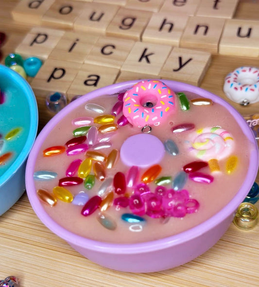 Pink Doughnut Picky Pad & Silicone Mould (Re-meltable/ Reusable)