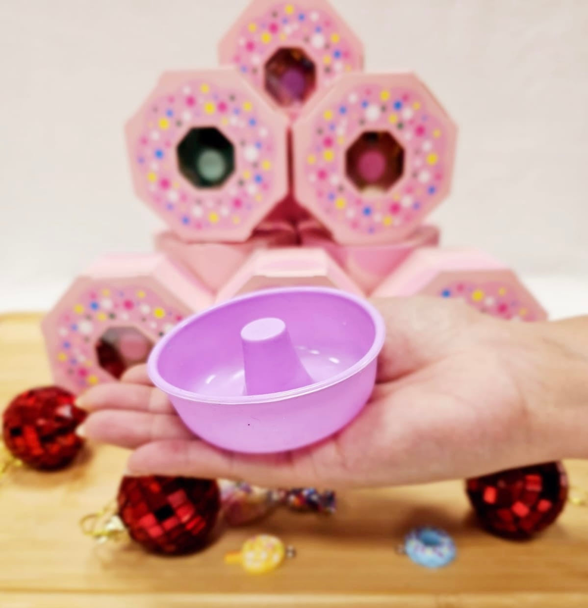 Pink Doughnut Picky Pad & Silicone Mould (Re-meltable/ Reusable)